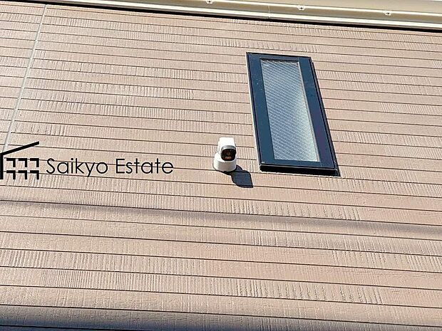 【防犯カメラ】「防犯カメラ」を標準装備！セキュリティ面も安心です！