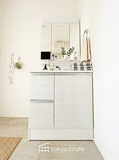 シャワー付き洗面化粧台