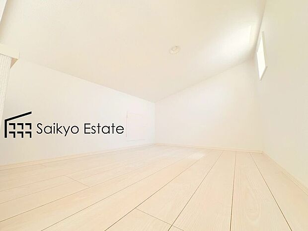 【小屋裏収納【施工例】】便利な小屋裏収納付き！季節の物やアウトドアグッズなど何でも収納でき、荷物が多いご家庭でも安心です！