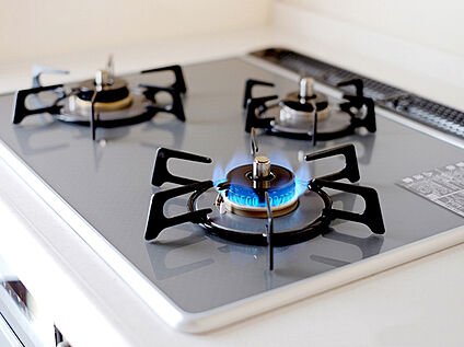 3口ガスコンロシステム