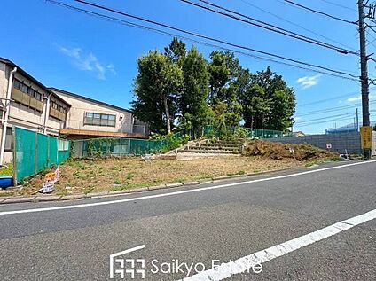 前面道路を含む現地写真