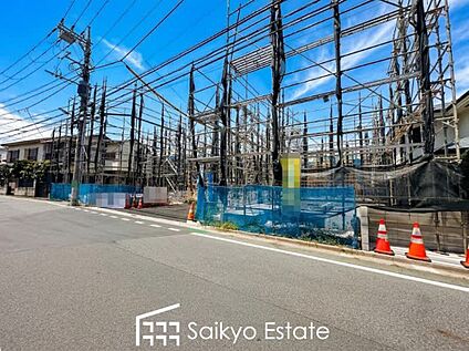 前面道路を含む現地写真