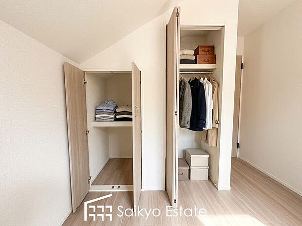 【収納】各居室に収納を完備しておりますので、居室の全空間を有効活用出来ます。自分好みのお部屋で、ゆったりお寛ぎ頂けます。

