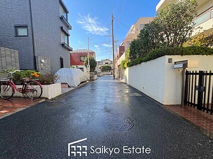 前面道路