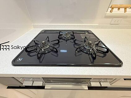 3口ガスコンロシステム