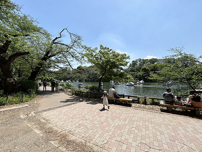 ～井の頭恩賜公園～　自転車移動6分、バス利用も可能です！