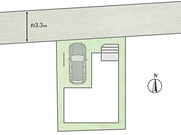 【区画図】
京成本線「江戸川」駅徒歩3分、総武線「小岩」駅徒歩19分で利用可能な好立地!