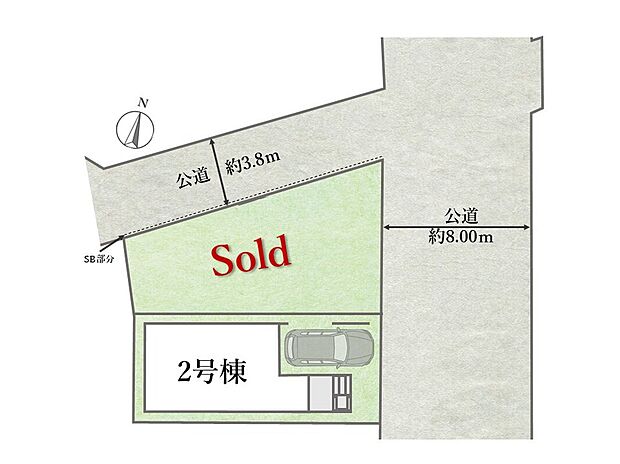 【区画図】
最終1棟となりました!
物件周辺はコンビニ徒歩4分、スーパー・ドラッグストアが徒歩11分に点在、教育施設が徒歩9分圏内に揃っている暮らしやすい環境。