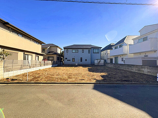 【【土地外観】】間口が約6.2ｍある整形地のため、プランが組みやすく理想の暮らしが叶います。