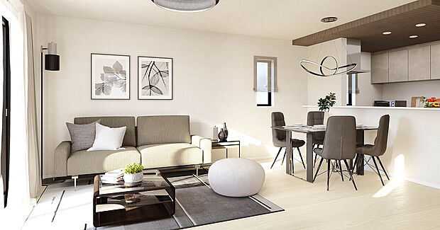 【【施工例写真:LDK】】断熱・省エネ性能に優れたZEH水準仕様、耐震等級3を取得前提とした高仕様の住まいを建築できます!
プラン・カラーセレクトのご相談可能!