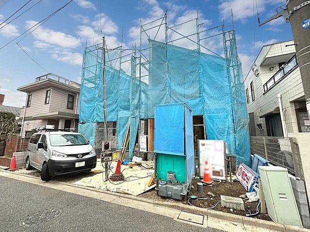 【【外観：1月下旬撮影】】全棟LDK17.9帖以上の4LDKとご家族で暮らしてもゆとりあるプランニング。