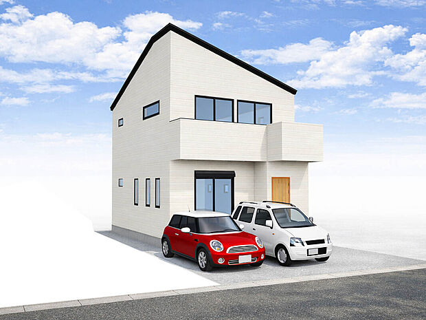 【【建物イメージパース】】お子様を連れて遊びに行ける公園や「将軍池広場」、「蘆花恒春園」などの広場が徒歩圏内に点在している自然豊かな住環境。