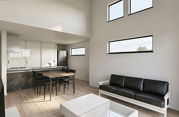 【【建物イメージパース】】弊社限定公開！土日祝日現地販売会実施中！
西武池袋線「大泉学園」駅や西武新宿線「上石神井」駅が利用可能な利便性高い好立地に佇む邸宅。2階LDKは勾配天井設計で開放的な住まい。
