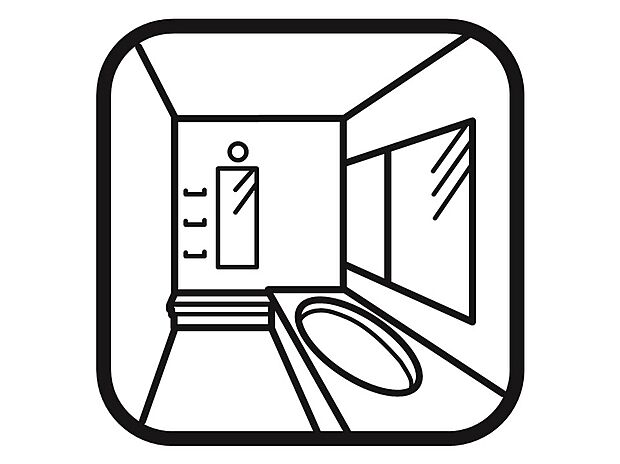 【【Bath Room】】1坪タイプのバスルーム。足を伸ばしてゆったりと浸かれるのはもちろん、洗い場も広さがあるので立ったりしゃがんだりする動作もスムーズに行えます。