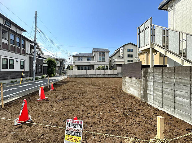 【【土地外観】】多方面へのアクセス良好な利便性の高い立地。「井の頭通り」「五日市街道」「人見街道」へすぐ出ることができます。