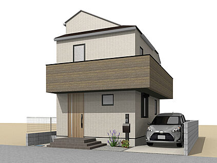 【イメージパース：外観】