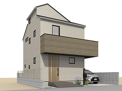 【イメージパース：外観】