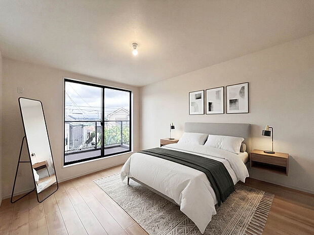 【【Room：10.1帖】】全居室収納付き、ウォークインクローゼットやリビング収納など収納豊富なプランニング。※本画像はCG加工により家具配置しています。