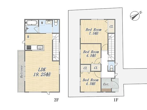 【【参考プラン:4号地】】Plan:3LDK+カースペース
建物参考価格:2300万円
建物面積:87.76m2
YAZAWA LUMBER施工|建物参考価格(2300万円)には設計・外構・地盤改良費等は含まれていません。