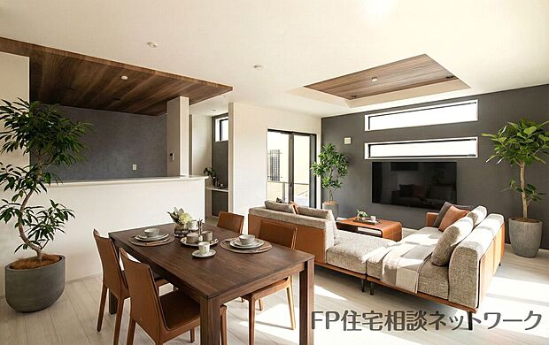 リビング（家具・小物CGイメージ）