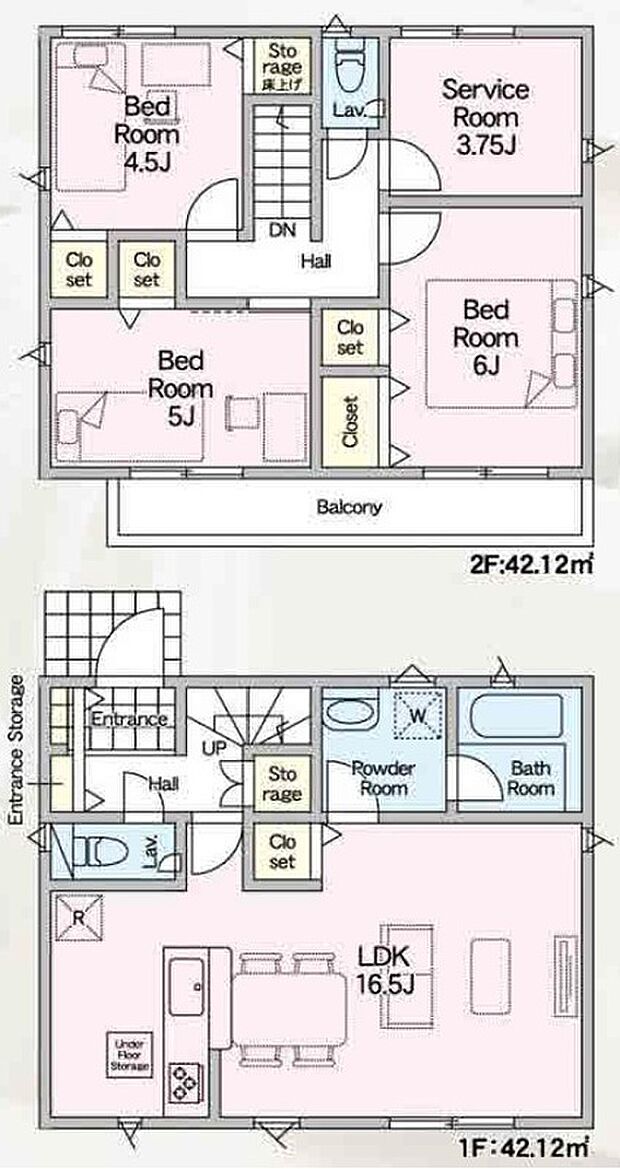 3号棟間取図