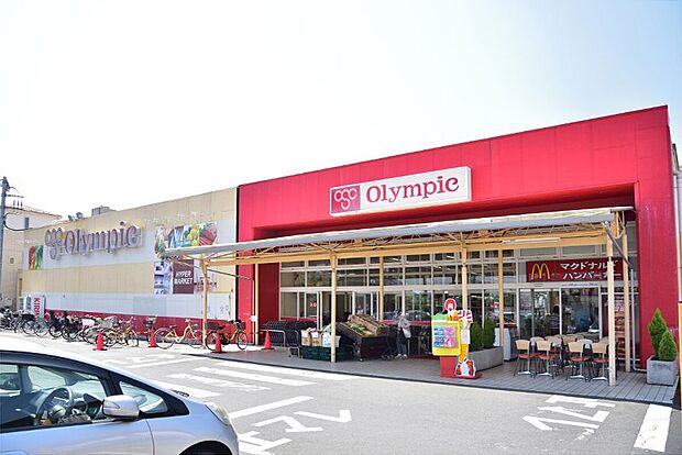 Olympic国立店（約1,100m）