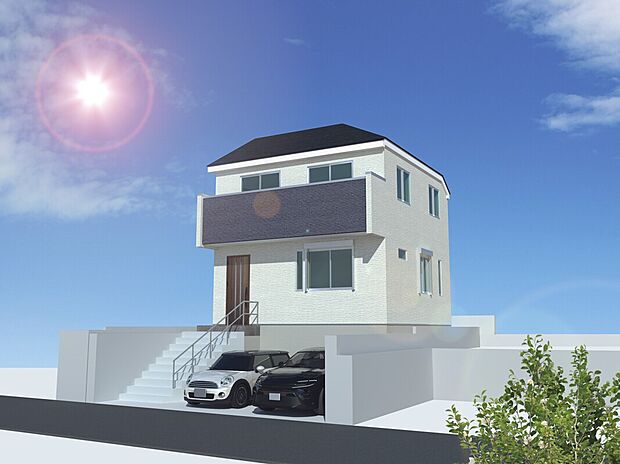 カースペース2台完備　限定1棟の販売です！