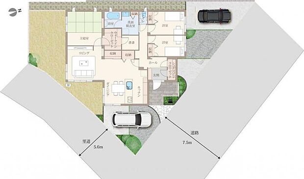 【3LDK】【1号地】