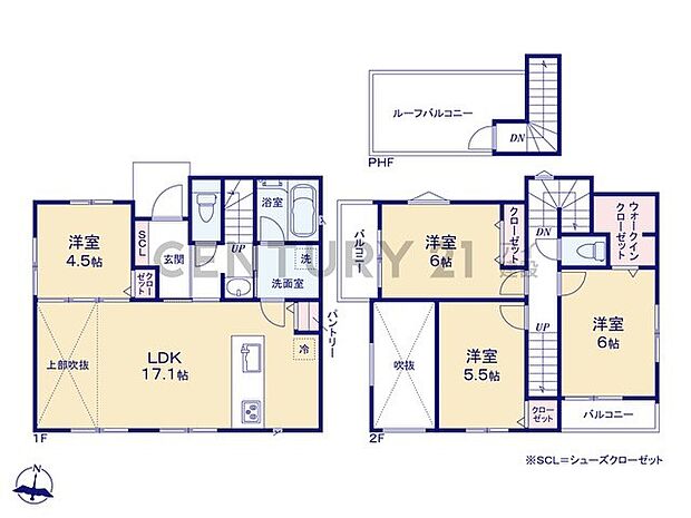 【4LDK】カースペース３台可能！