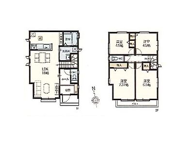 前道路６ｍ以上で駐車も安心 