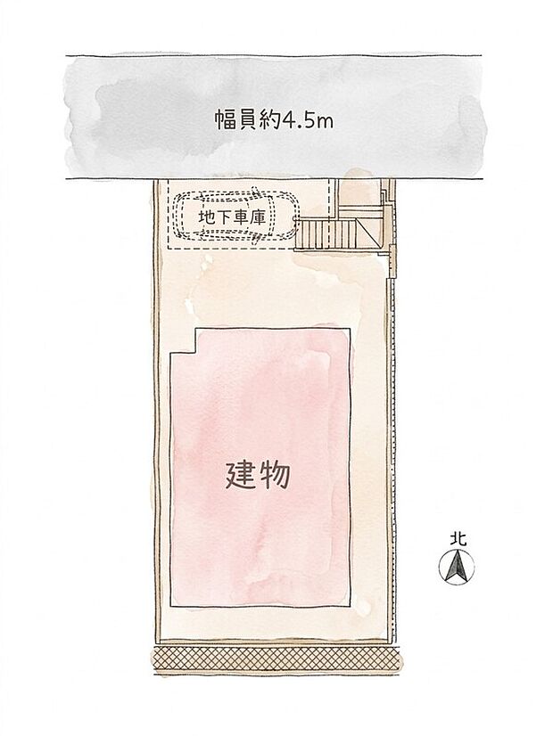 <区画図>