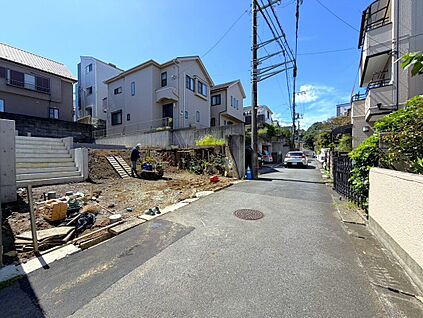 前面道路