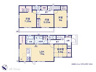 グラファーレ　船橋市三咲７丁目　２２期　新築一戸建て　全１１棟　敷地49.9坪以上、開放的な6M道路のお家（29754093） その他
