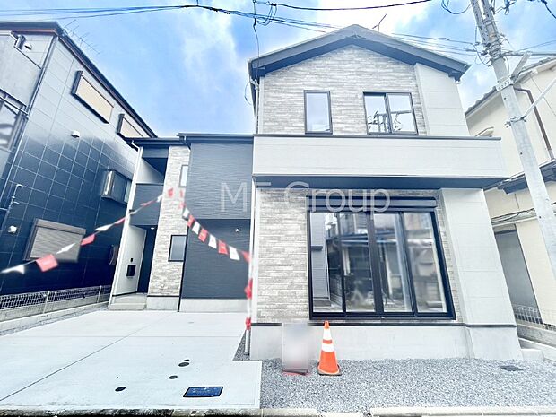 上質感あふれる外観デザイン。魅力の住まいを実現。