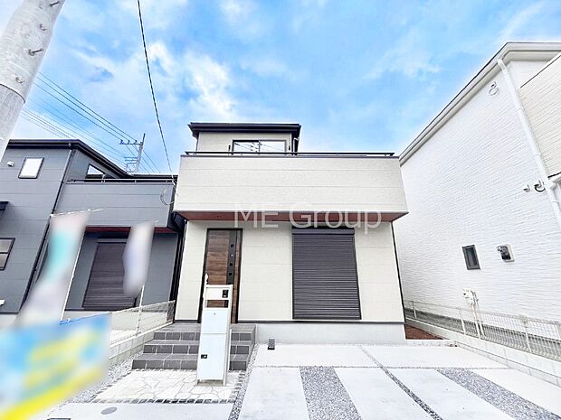 上質感あふれる外観デザイン。魅力の住まいを実現。 