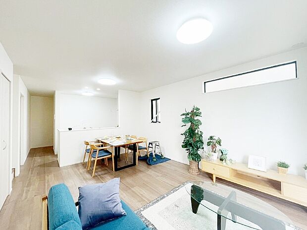 【ダイニング】家族が自然と集まる憩いのスペースになりそう