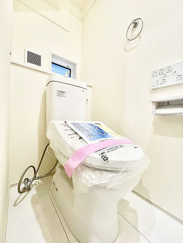 【トイレ】トイレは安心の２箇所！朝のバタバタも一安心です。