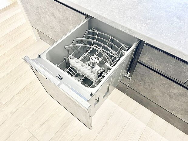 【食洗機】面倒なお片づけは食洗機にお任せ!家事の負担が減って、時間にも気持ちにもゆとりができます。