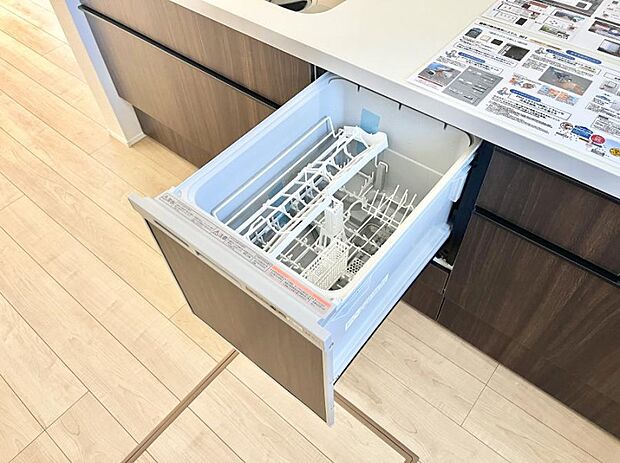 【食洗機】面倒なお片づけは食洗機にお任せ!家事の負担が減って、時間にも気持ちにもゆとりができます。