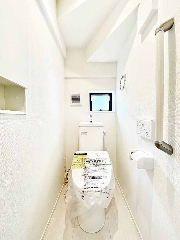 【トイレ】トイレは安心の２箇所！朝のバタバタも一安心です