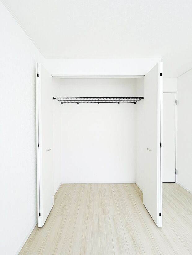 【収納】収納力あるクローゼット