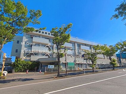 北習志野花輪病院 1870m