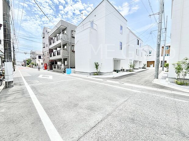 【前面道路含む現地写真】ここから始まる新生活を応援いたします