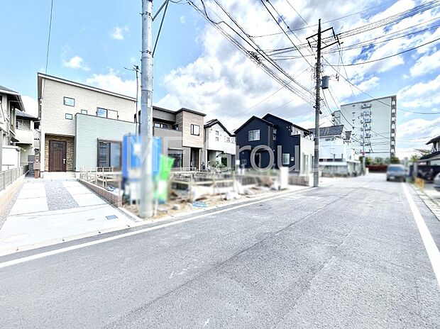 【前面道路含む現地写真】ここから始まる新生活を応援いたします