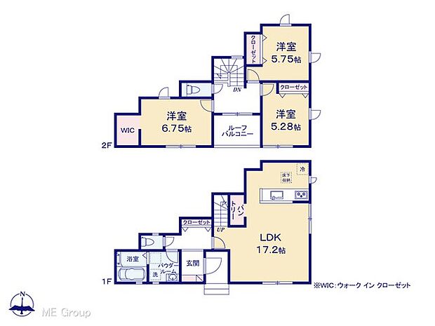 【3LDK】図面と異なる場合は現況を優先