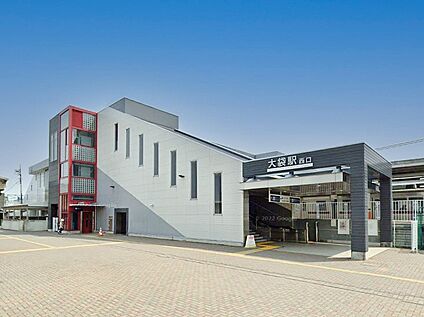 大袋駅 1840m(23分)