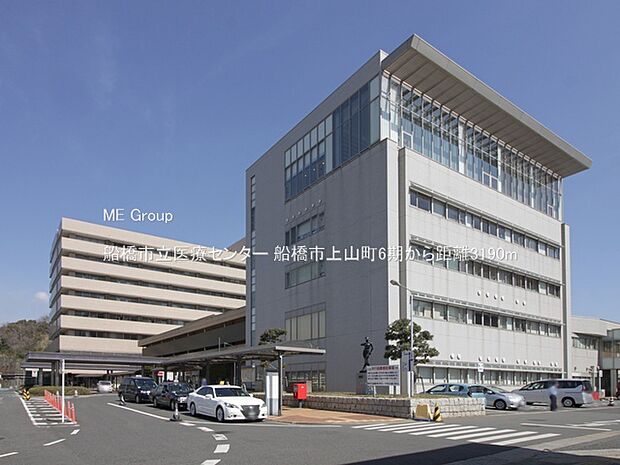 船橋市立医療センター（約3,190m・徒歩40分）