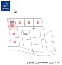 土浦市神立町/神立駅/分譲土地（全5区画）第1期