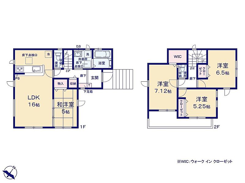 １号棟　間取り図