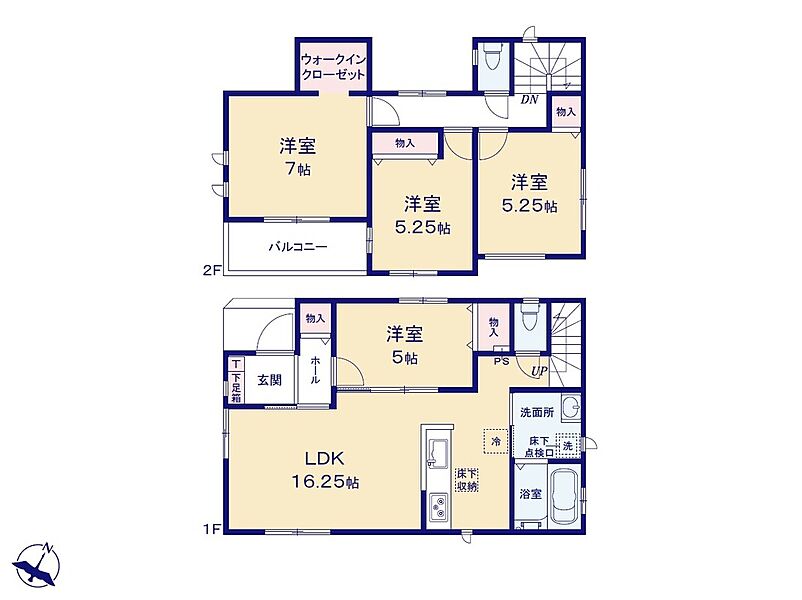 １号棟　間取り図